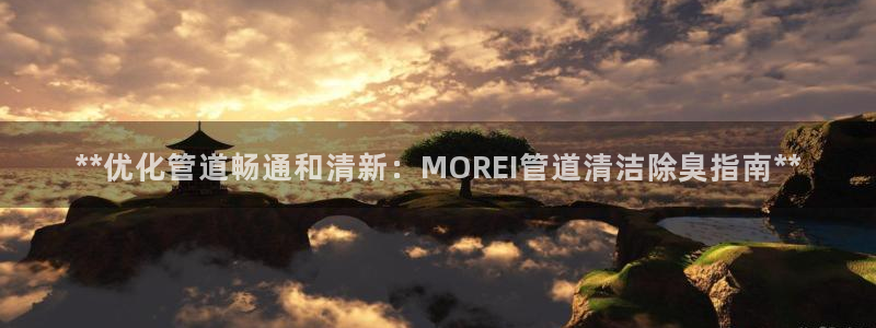 凯时平台怎么样：**优化管道畅通和清新：MOREI管道清